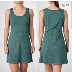 Patagonia Seabrook Sleeveless Dress Jersey Shift Comfort Stretch Size Medium